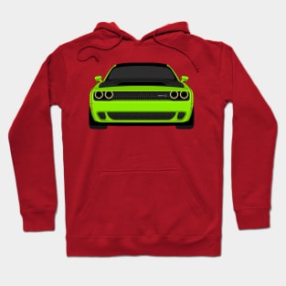 DODGE DEMON FRONT LIME Hoodie